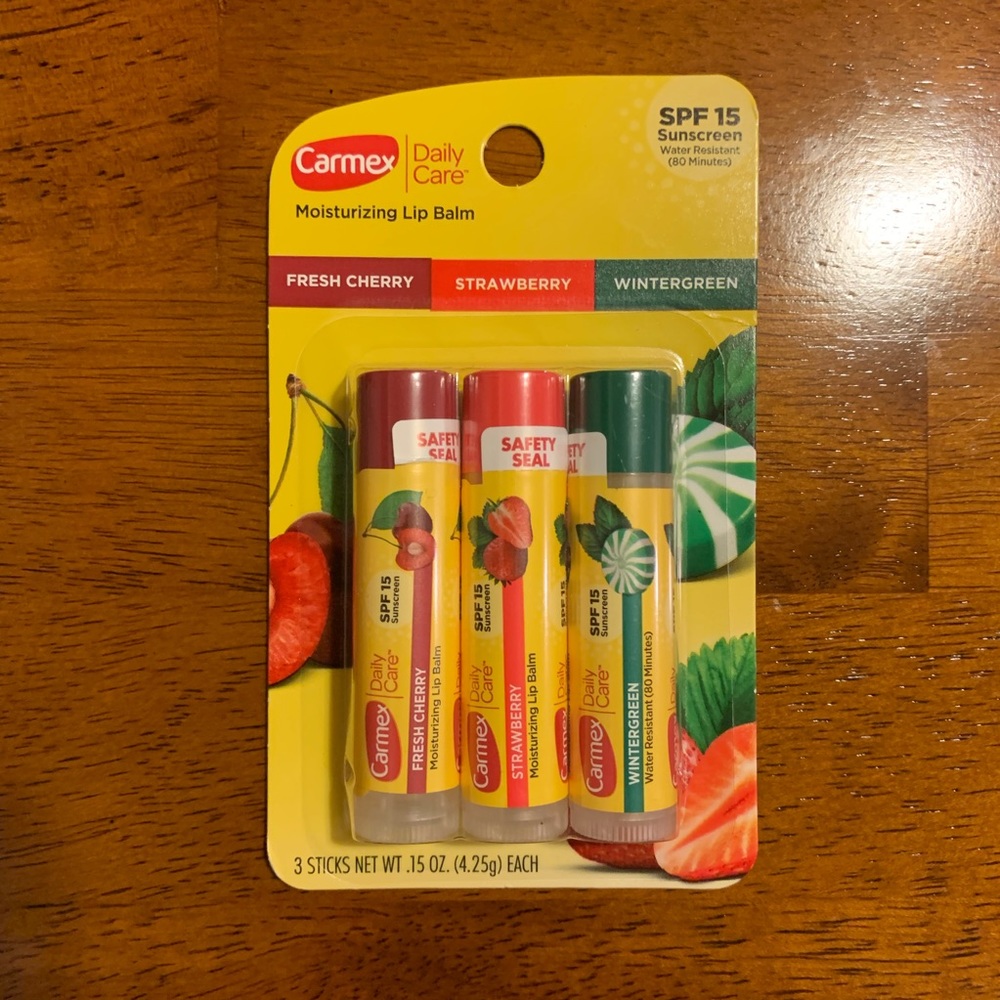 CARMEX Moisturizing Lip Balm, 3 Pk.